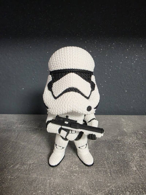 Figurine style crochet – Galactic Trooper Edition