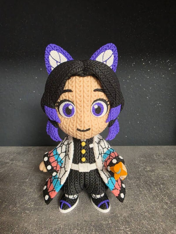 Figurine style crochet – Butterfly Warrior Edition