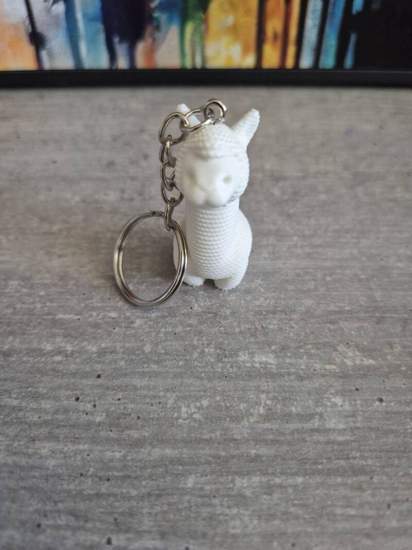 Alpaga Mignon – Porte-clés Doux