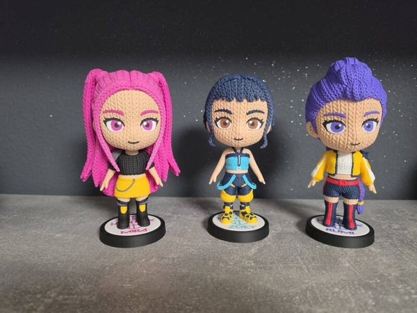 Figurine style crochet – K-Pop Star Edition