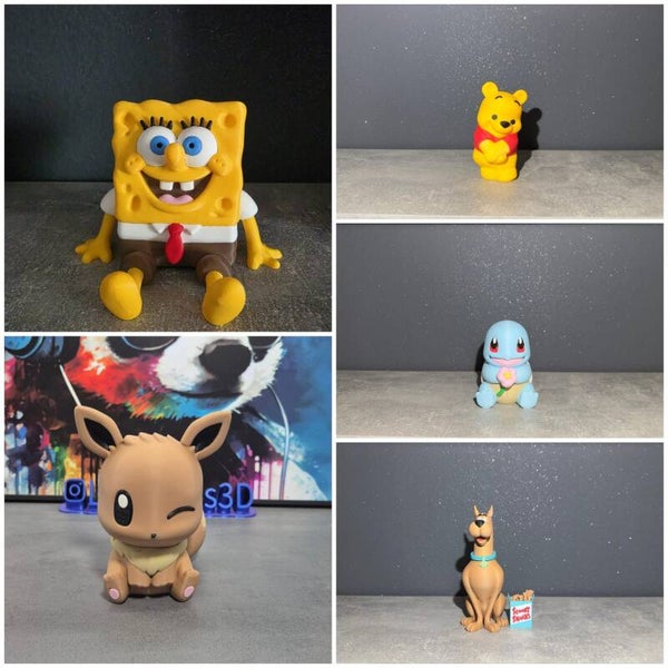 🎨✨ Figurines Collection en 3D