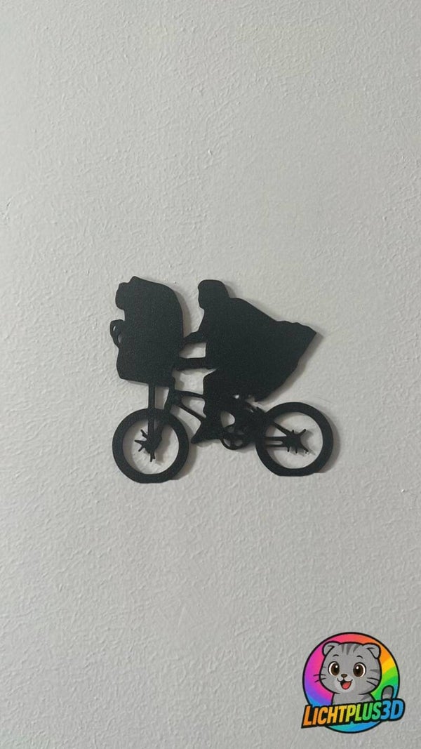 Silhouette murale - E.T.