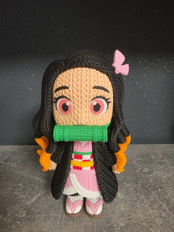 Figurine style crochet – Bamboo Guardian Edition