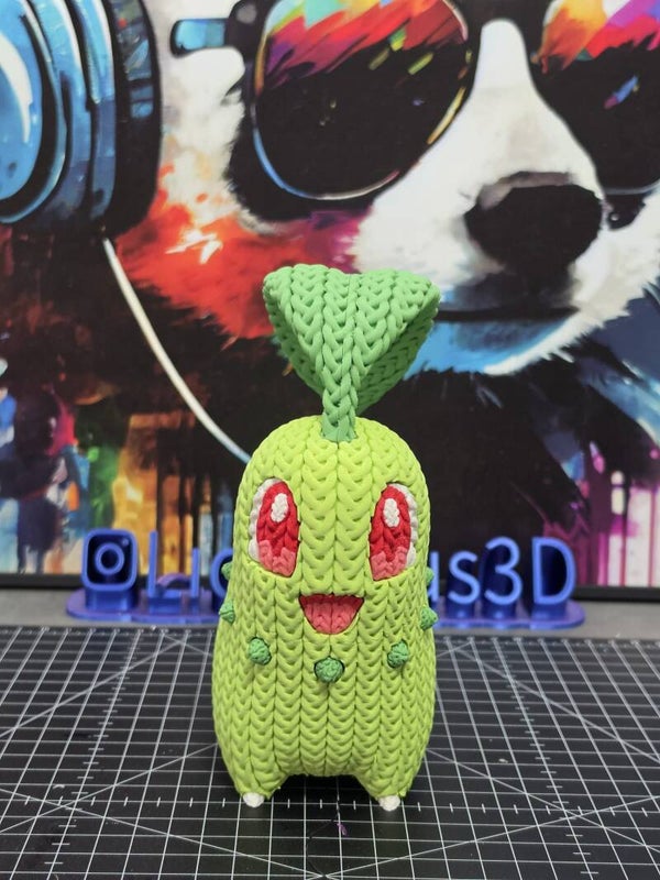 Figurine style crochet – Leaf Bud Edition