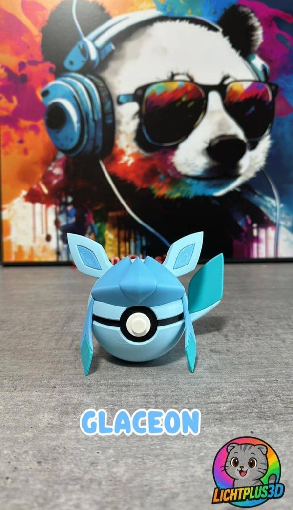 Glaceon Pokéball 3D