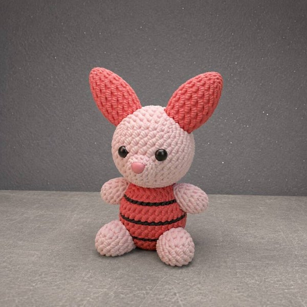 Figurine style crochet – Little Pink Friend Edition