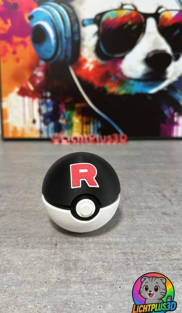 Pokéball Team Rocket 3D