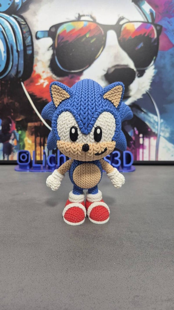 Figurine style crochet – Blue Speed Edition