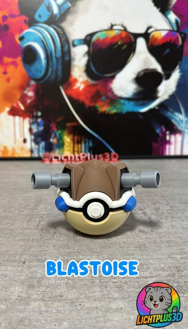 Blastoise Pokéball 3D