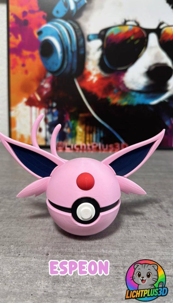 Espeon Pokéball 3D