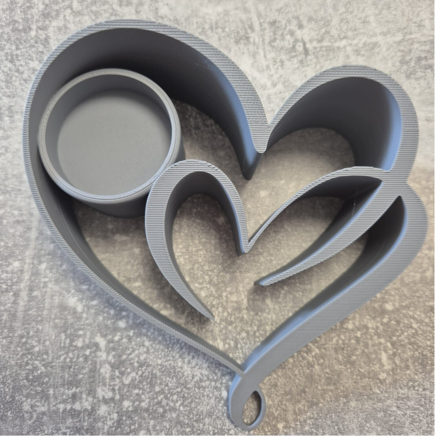 Porte-bougie Cœur – Une touche d’amour et de lumière