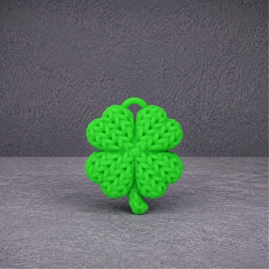 Porte-clés style crochet – Holly Edition