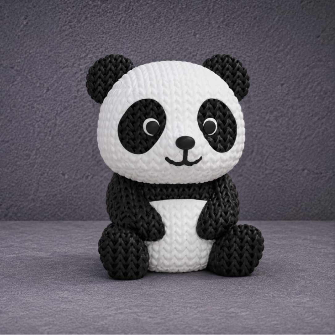 🐼 Figurine style crochet – Panda Edition