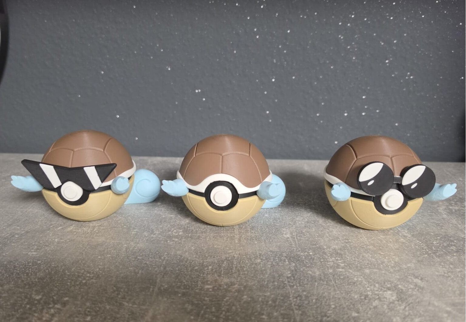 #0007 Licht Ball – Carapuce / Squirtle - Pokéball