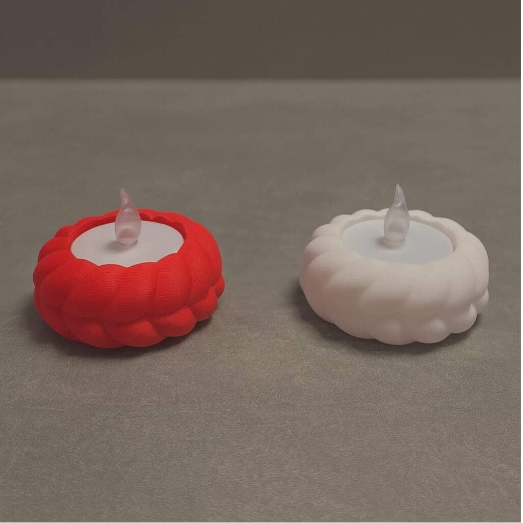 Buogeoir torsadé minimaliste en 3D