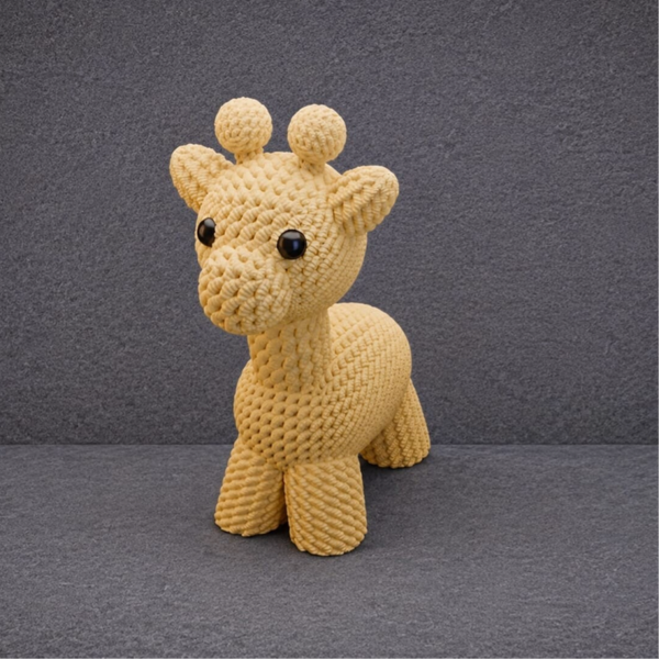 🦒 Figurine style crochet – Giraffe Edition