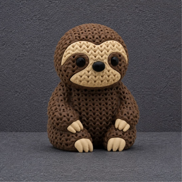 🦥 Figurine style crochet – Sloth Edition