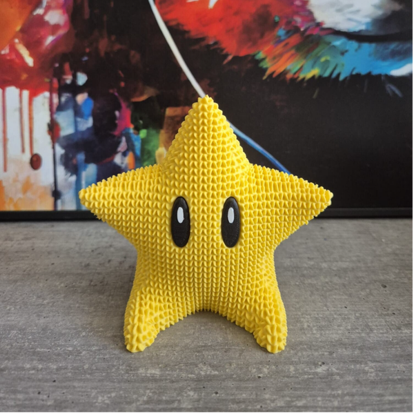 Étoile - Super Mario, Effet crochet 3D