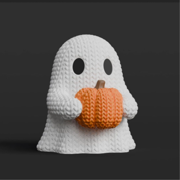 👻🎃 Figurine effet crochet – Fantôme d’Halloween