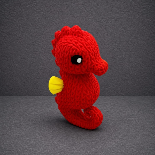 Figurine style crochet – Seahorse Edition