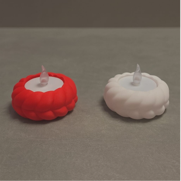 Buogeoir torsadé minimaliste en 3D