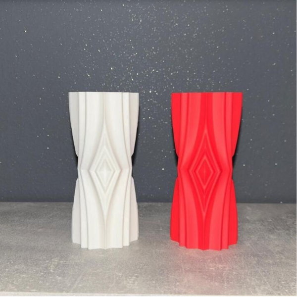 Vase Duo spirale 3D