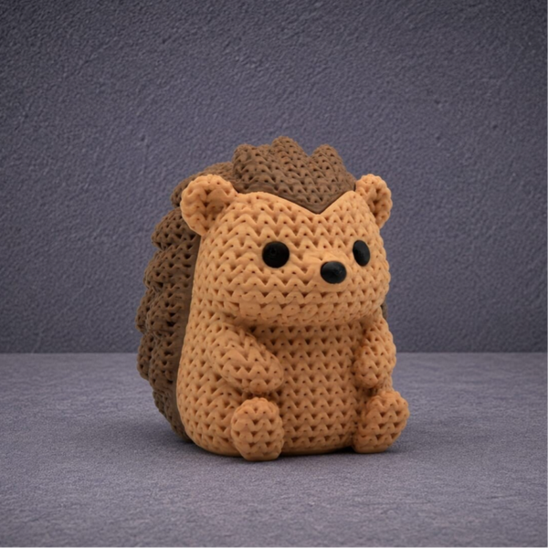 🦔 Figurine style crochet – Hedgehog Edition