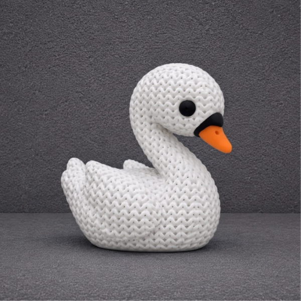 🦢 Figurine style crochet – Swan Edition