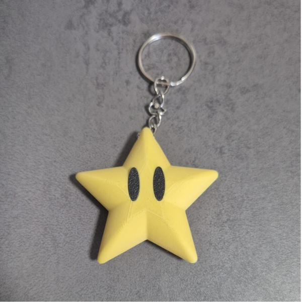 Porte-clés Étoile - Super Mario