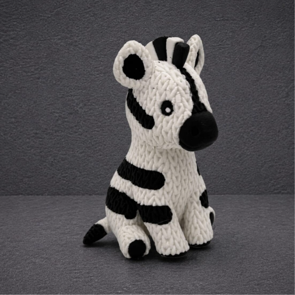 Figurine style crochet – Zebra Edition