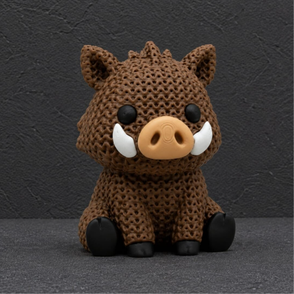 🐗 Figurine style crochet – Wild Boar Edition