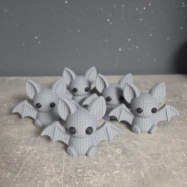 🦇Figurine Chauve-souris – Effet Crochet - Halloween