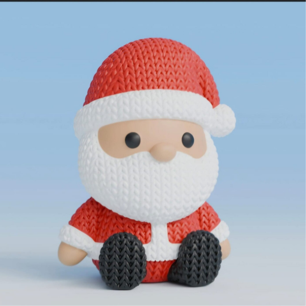 🎅❤️ Figurine effet crochet – Père Noël