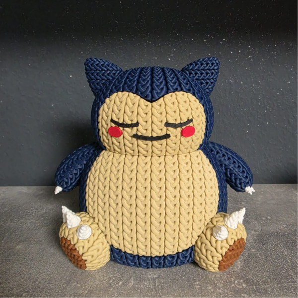 Figurine style crochet inspirée d’un adorable monstre dormeur