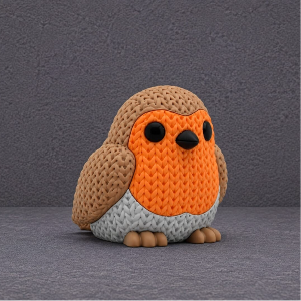 🐦 Figurine style crochet – Robin Edition