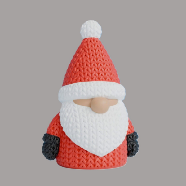 🎅🧶 Figurine effet crochet – Père Noël