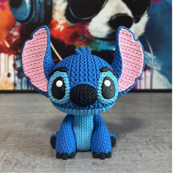 Figurine Crochet – Blue Alien Edition