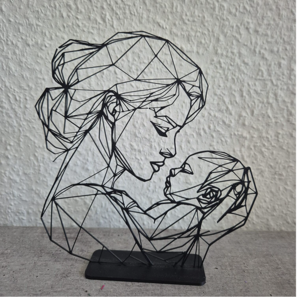Lien sacré en 3D- Art mural