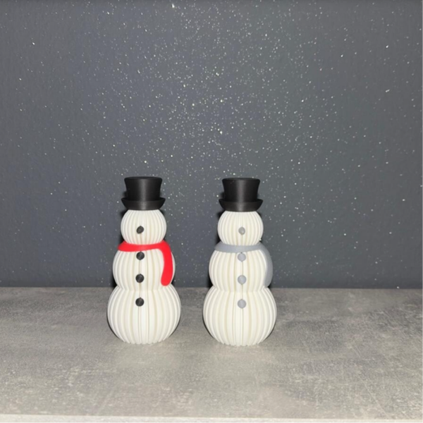 ⛄🎩 Décoration de Noël – Bonhomme de neige