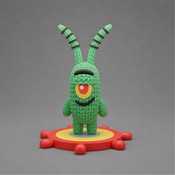 Figurine style crochet – Tiny Genius Edition
