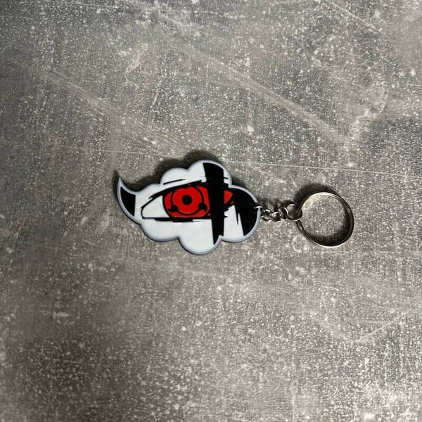 Porte-clés Sharingan Itachi Uchiha - Naruto