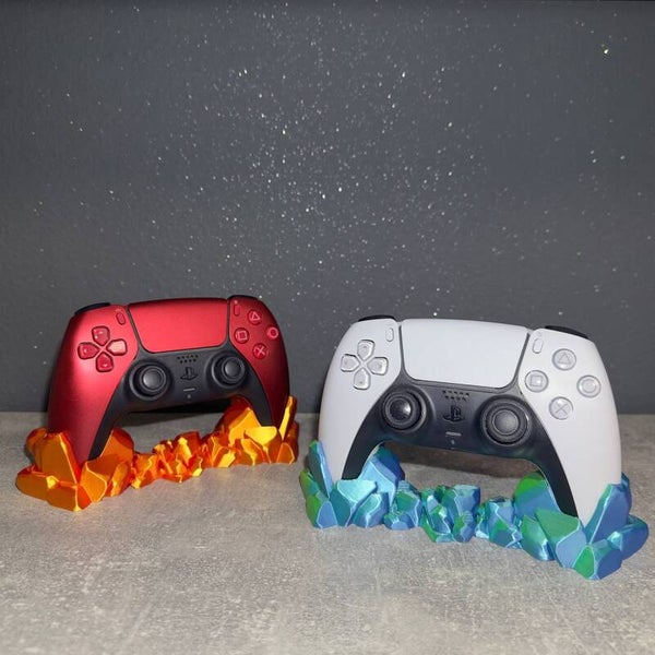 Support manette effet cristal