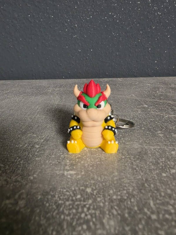 Mini figurine porte-clés– King Koopa Edition