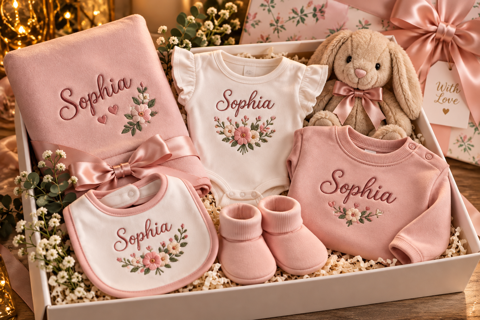 Personalised Baby Set