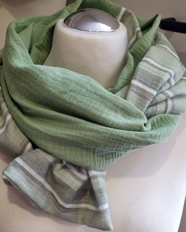 Musselin-Schal Herren oder Damen