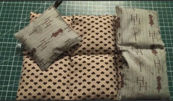 Dinkel-Wärmekissen + Lavendelkissen Nähpaket