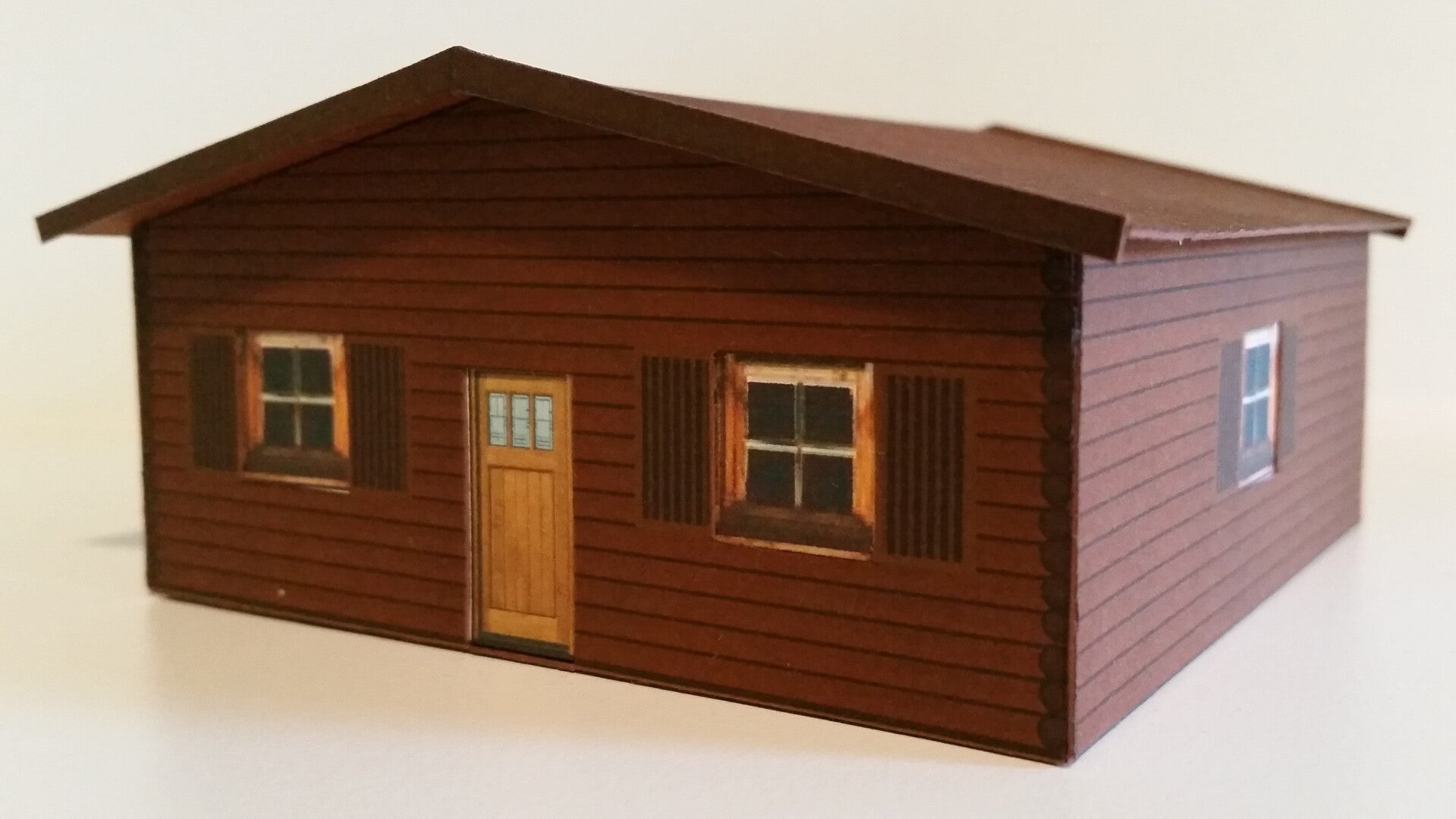 HO/1:87 Berghütte Blockbohlenhaus