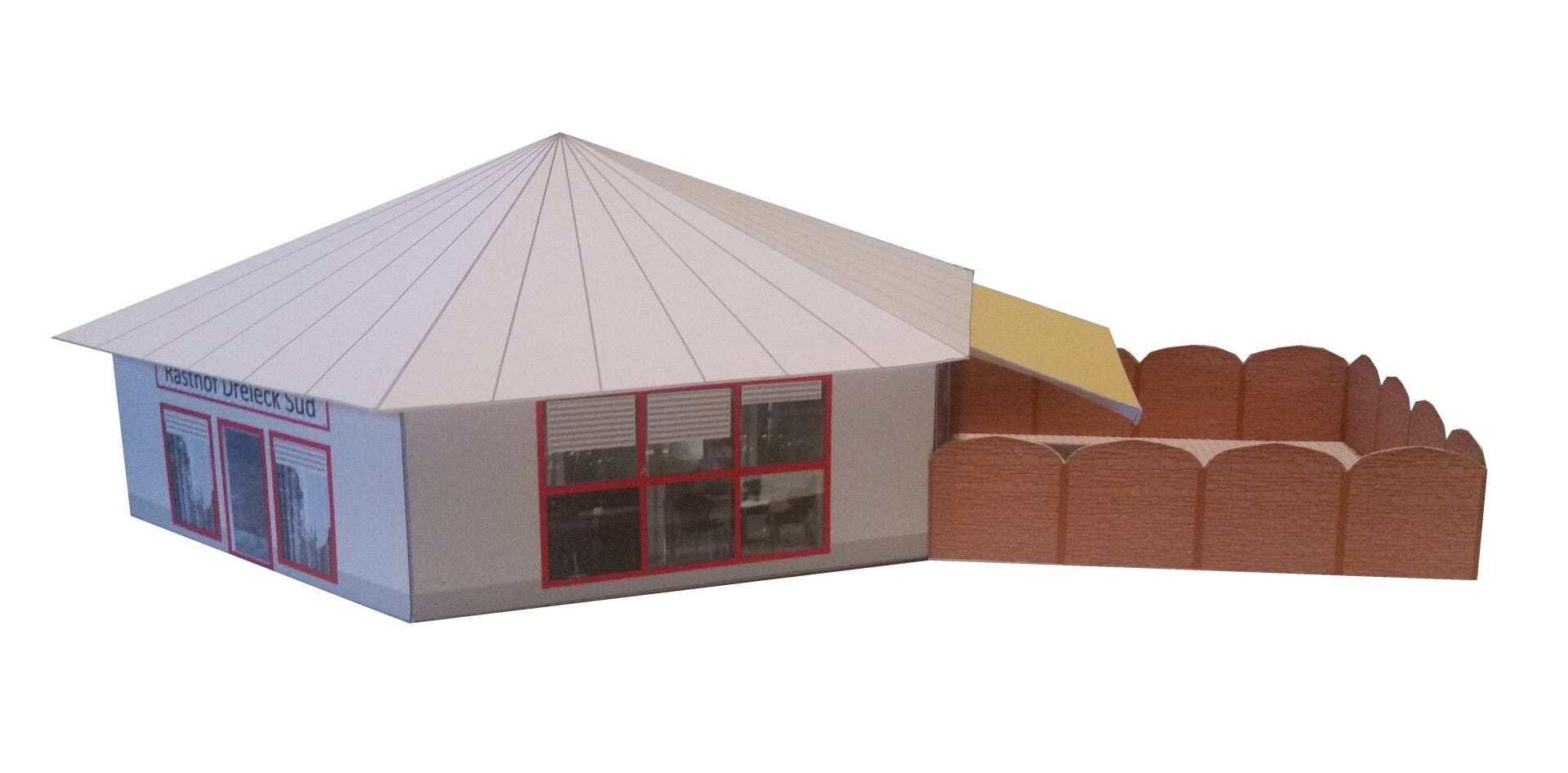 HO/1:87 Gasthof Rasthof Raststätte