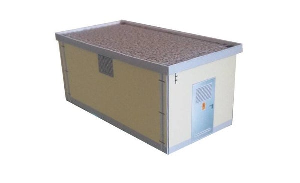 HO/1:87 Trafohaus Modell 1; 2 Stück