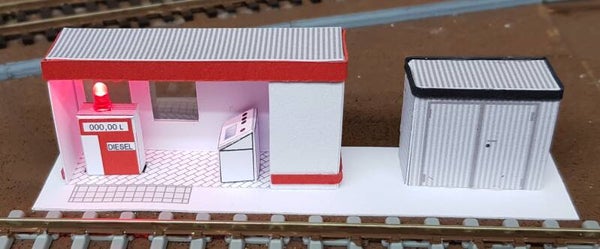 HO/1:87 Dieseltankstelle